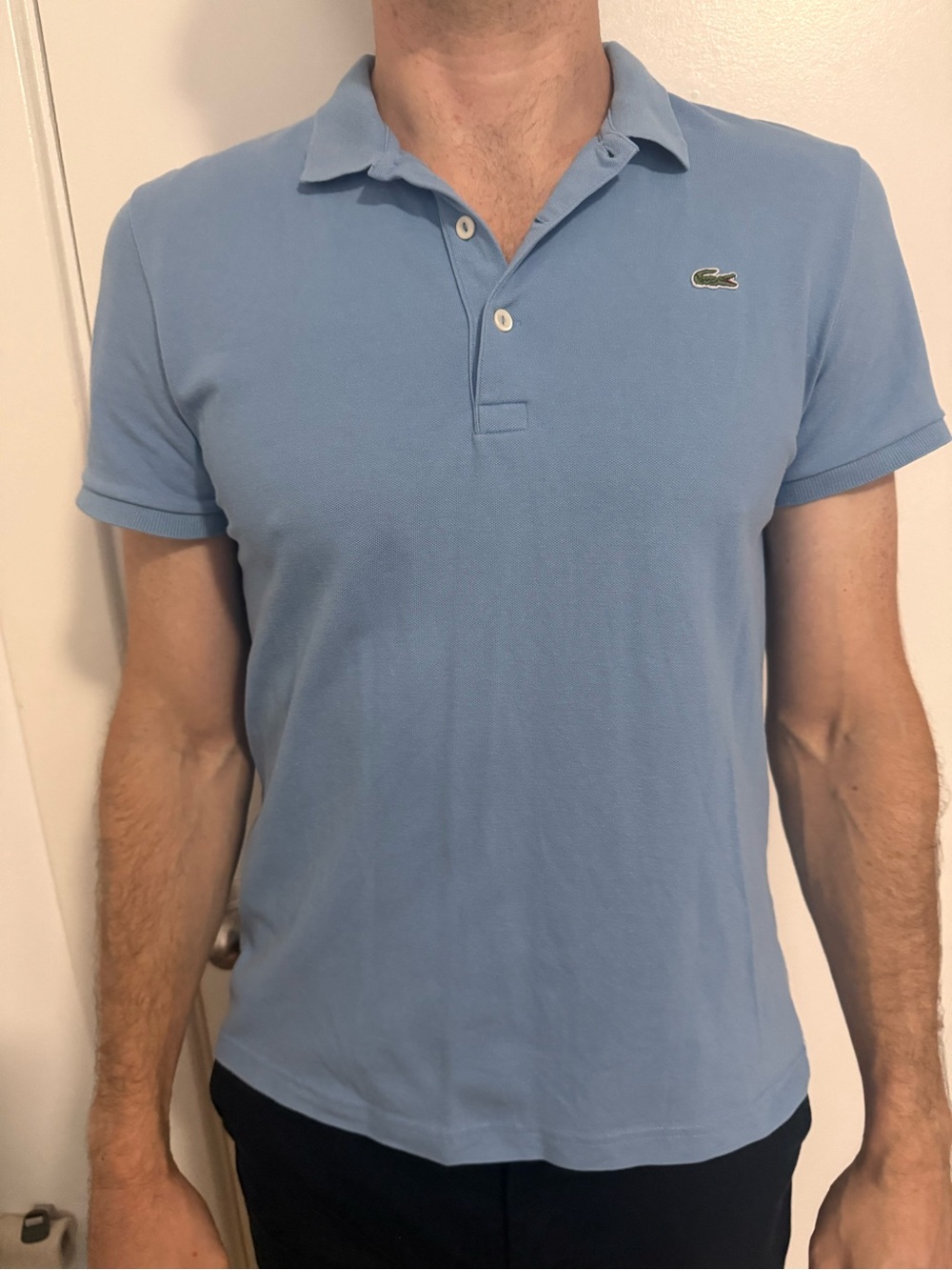 Lacoste Men’s Sky Blue Short Sleeve Polo